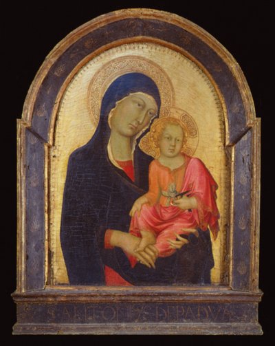 The Virgin Mary and Child by Simone Martini